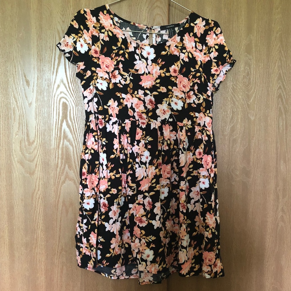 Forever 21 Floral Midi Dress